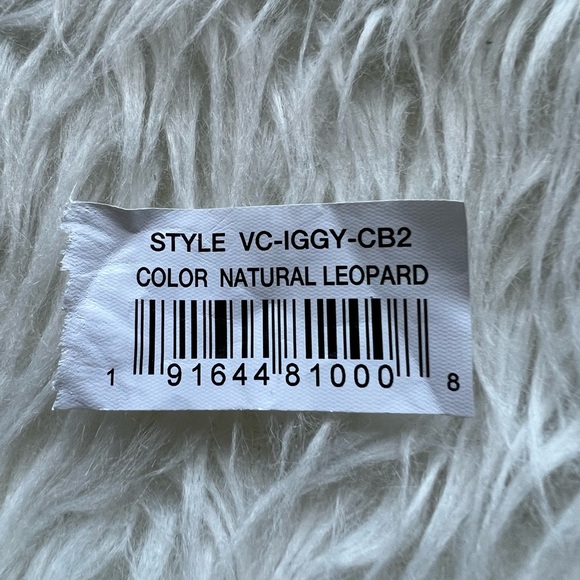NWOT Vince Camuto Iggy Circle Handle Crossbody Natural Leopard - Picture 14 of 14